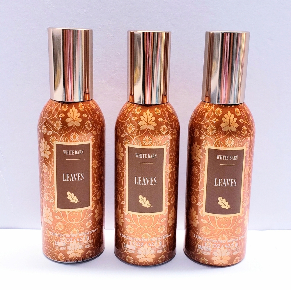 Bath & Body Works LEAVES Concentrated Room Spray, 1.5 oz (3  Pcs)